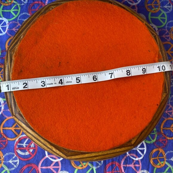 41-(VHD) Vintage. Mid Century. Wood. Bowl. - Picture 3 of 5